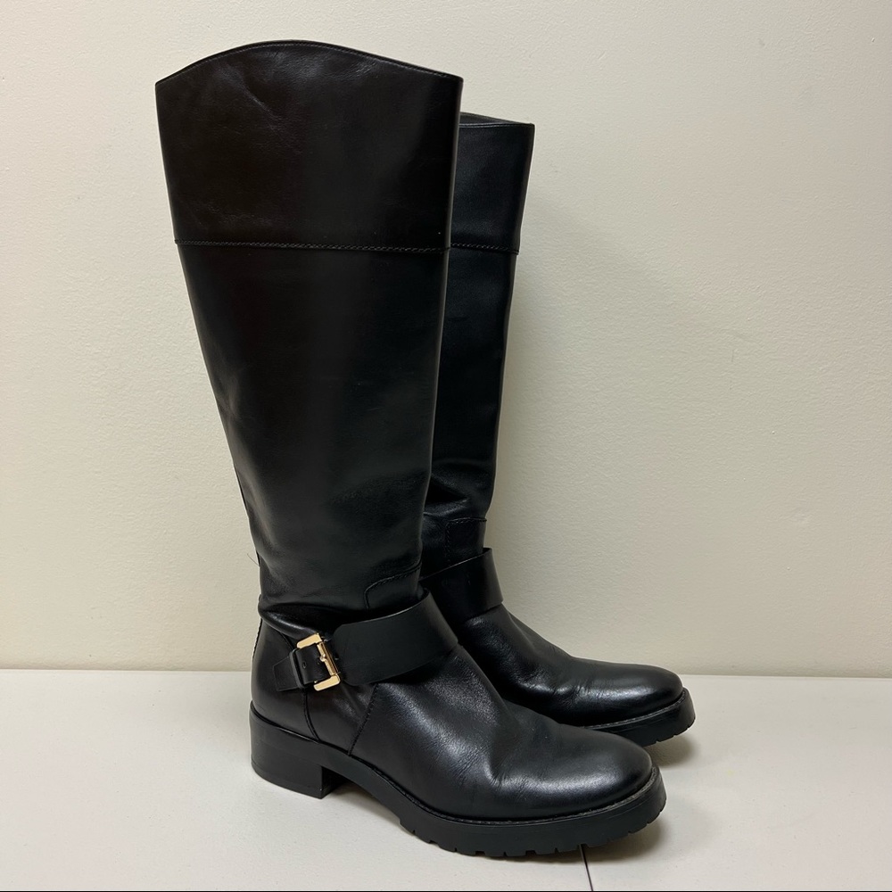 Michael Kors Tall Black Boots Sz 7